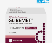 Glibemet 500mg/5mg tab recx30