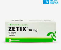 Zetix 10mg comp rec x 10